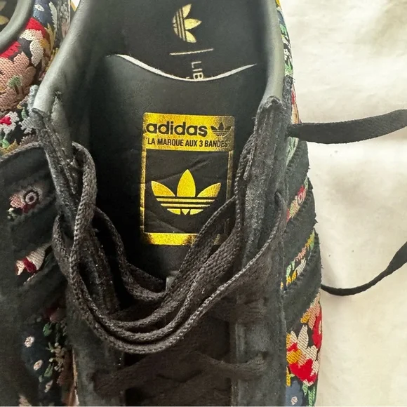 Liberty of London Black Floral Sneakers - Picture 9 of 12